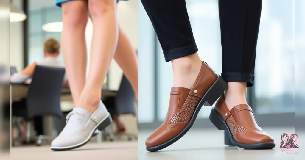 Key Features of Comfortable Work Shoes for Women